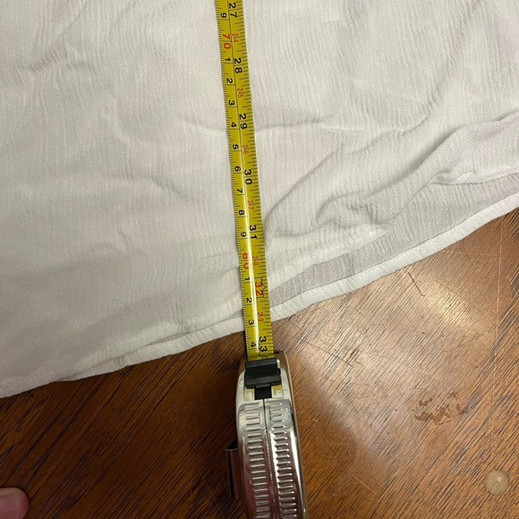 Rewind Boho Embroidered Kimono Cover Up Womens‎ XL Ivory Tassel Rayon Dress - Picture 4 of 7